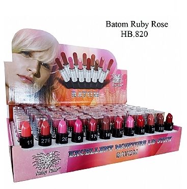 DESCRIÇÃO DO PRODUTO Batom C/ Aloe Vera E Vitamina E Ruby